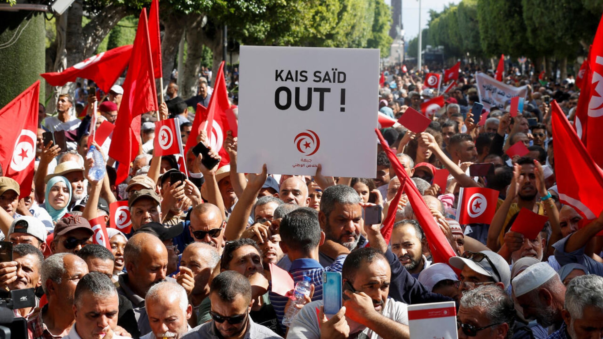 Tunisie : la protestation s’intensifie contre le président Kais Saied