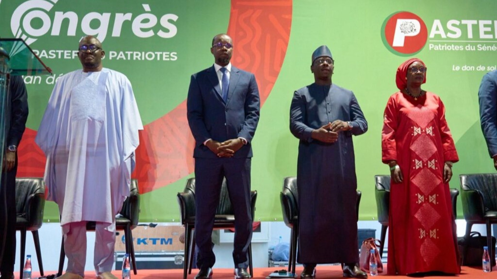 Sénégal : Sonko reconduit président au premier congrès de Pastef 