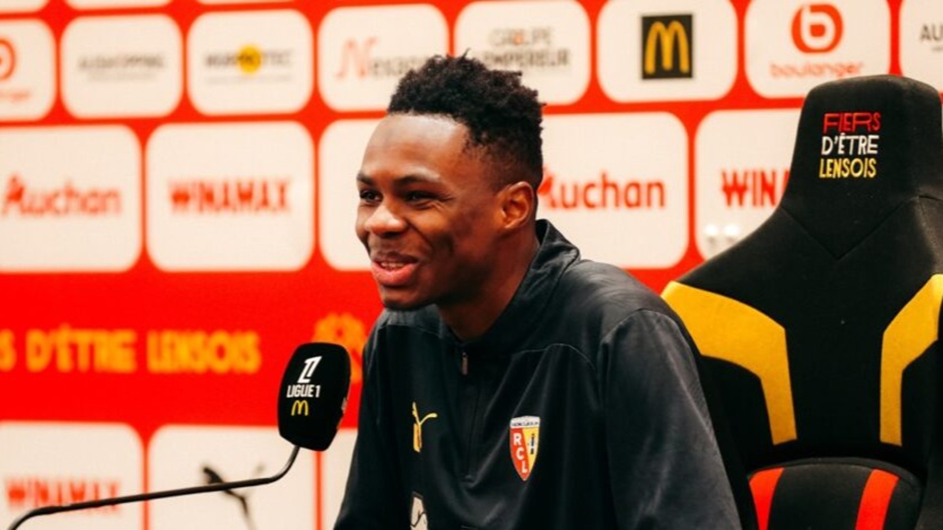 Mamadou Sangaré du RC Lens, Prix Marc-Vivien Foé 2026