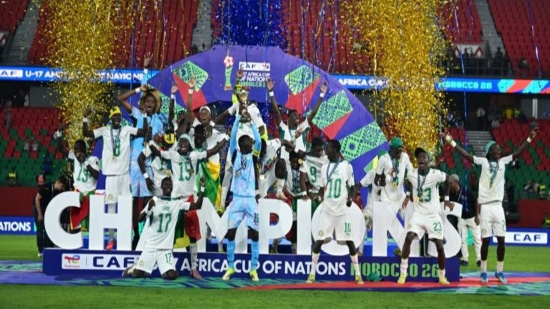 CAN U17 : le Sénégal champion d’Afrique