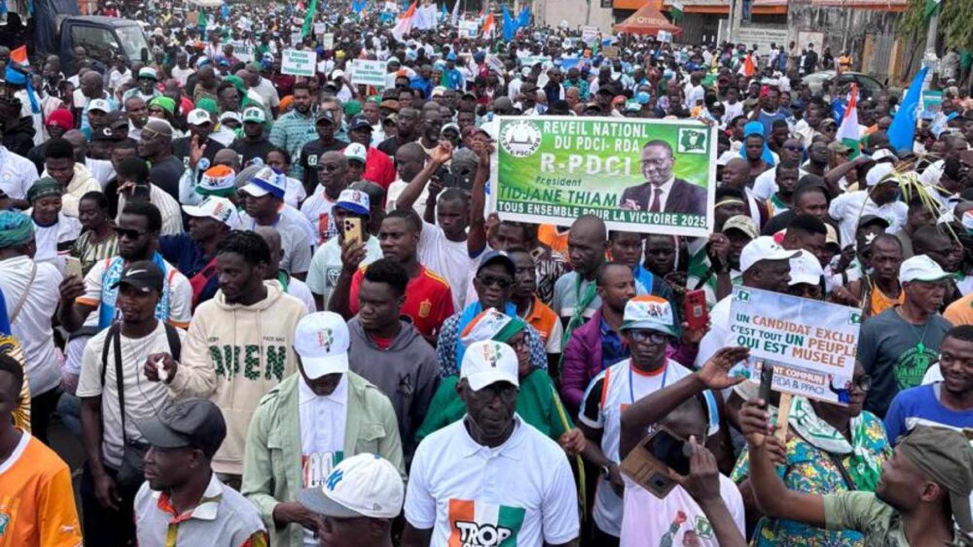 Marche de l’opposition ivoirienne pour une présidentielle inclusive