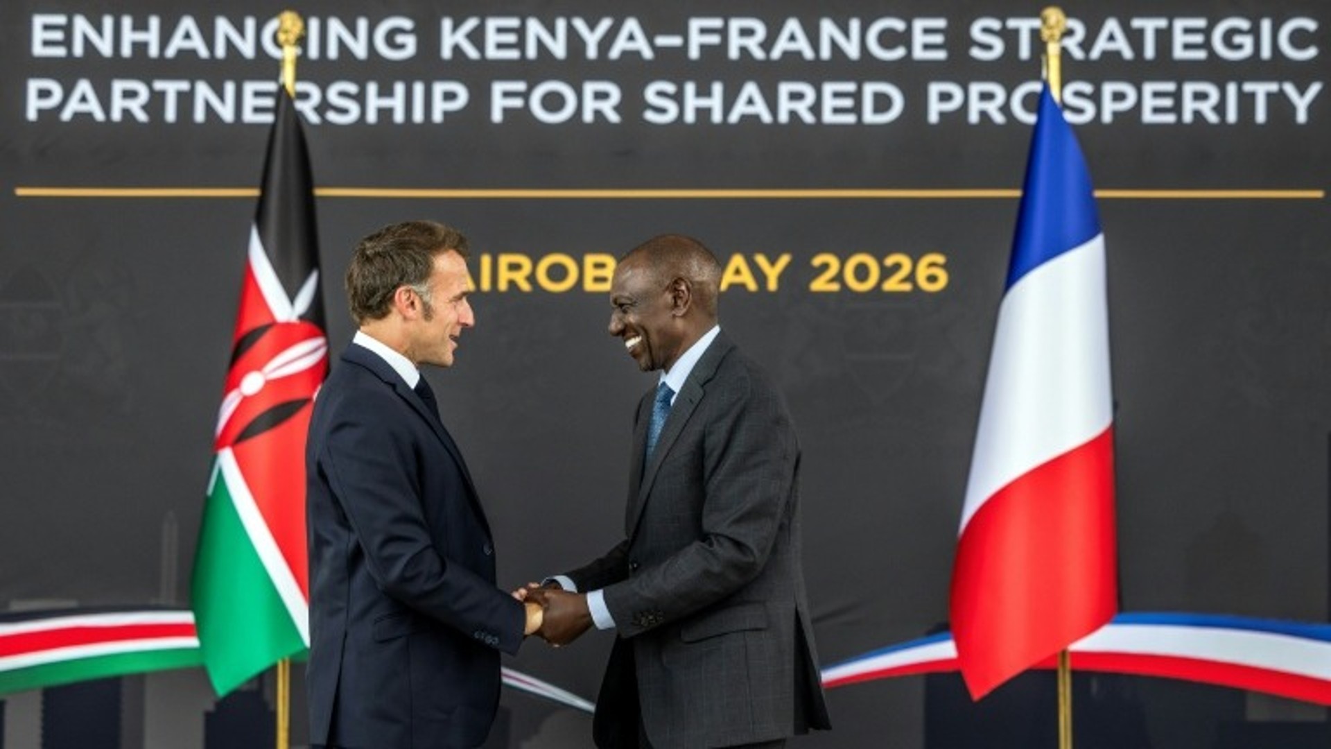 Africa Forward : onze accords bilatéraux signés entre le Kenya et la France