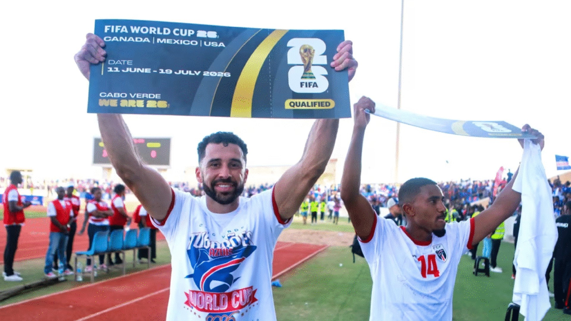 Historique ! Le Cabo Verde qualifié pour le Mondial 2026