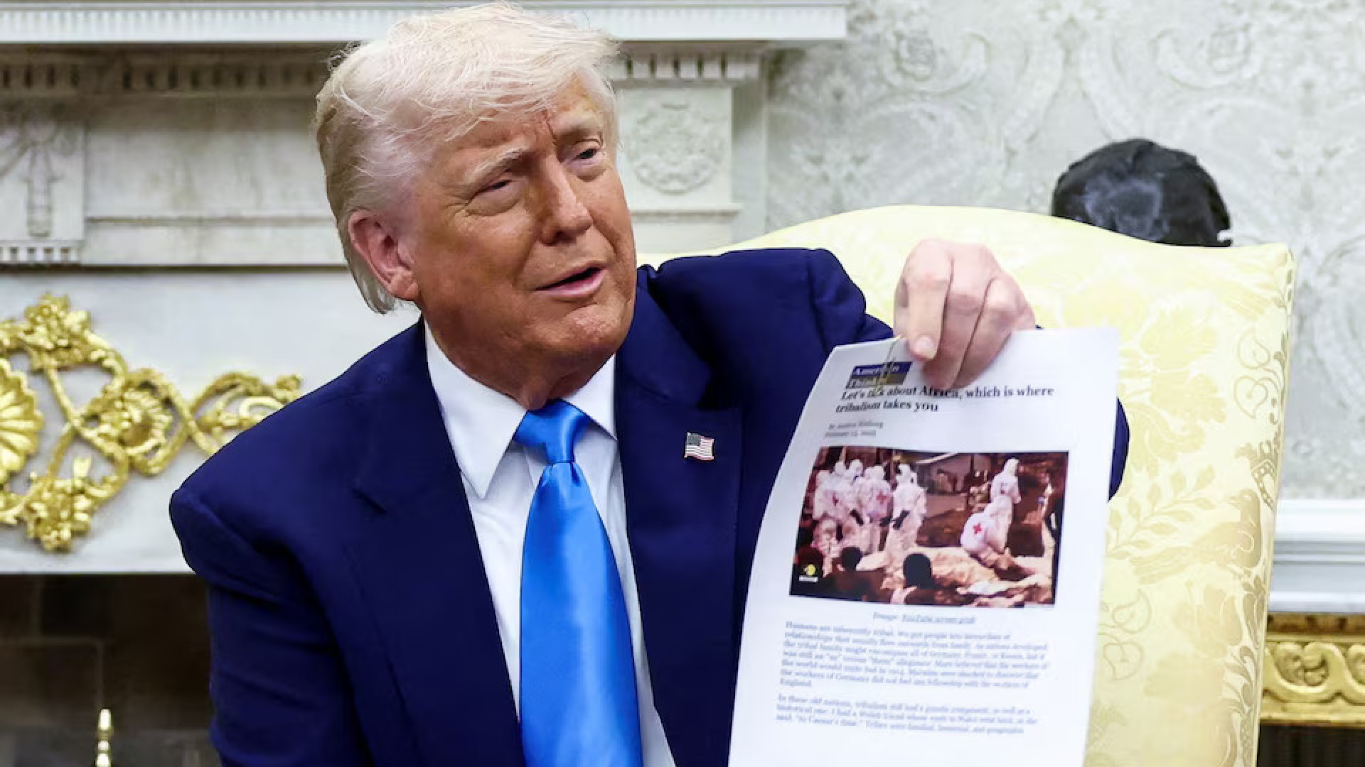 Les fausses allégations de génocide blanc au menu des échanges Trump-Ramaphosa