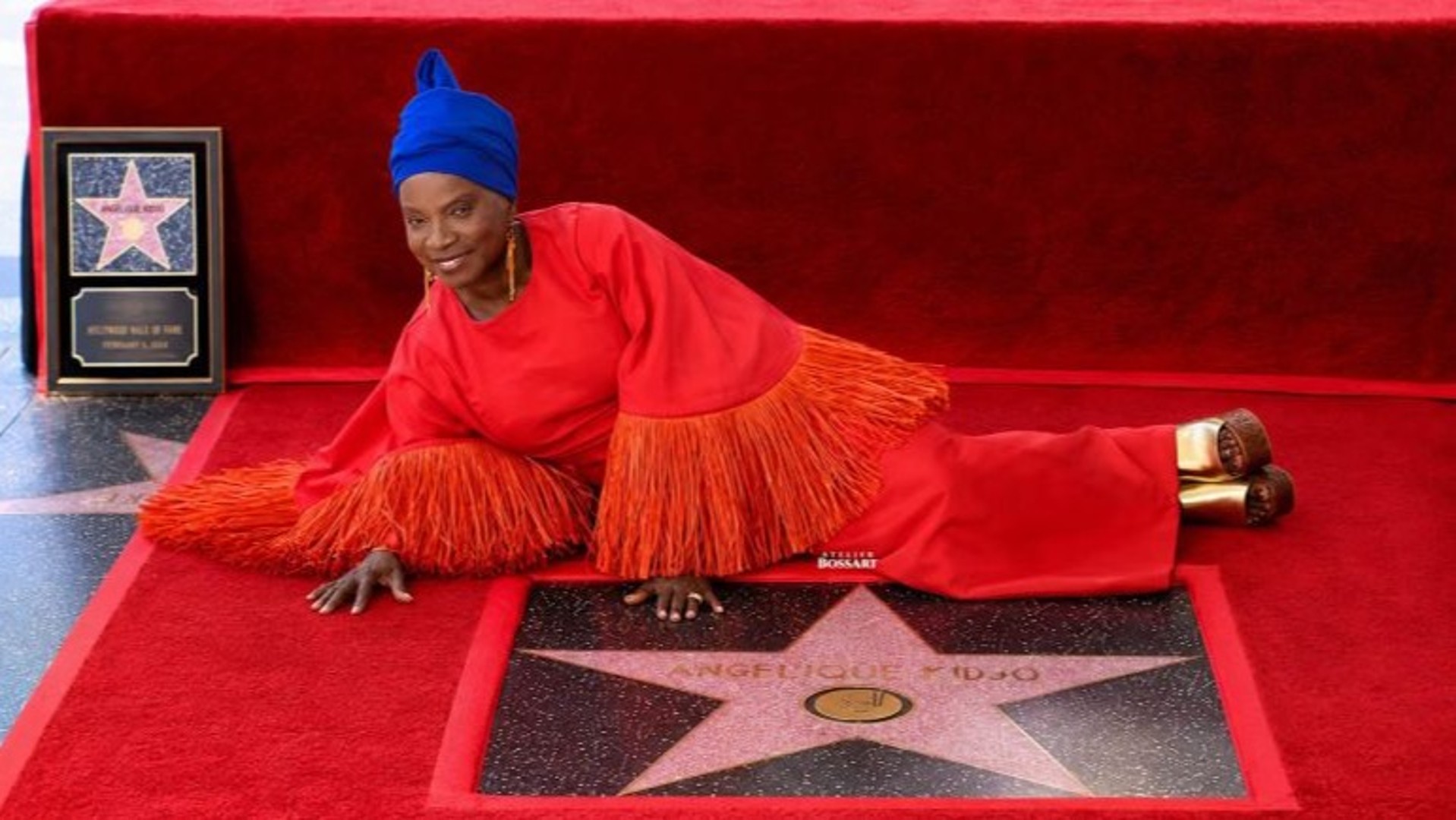 Angélique Kidjo a son étoile au Hollywood Walk of Fame