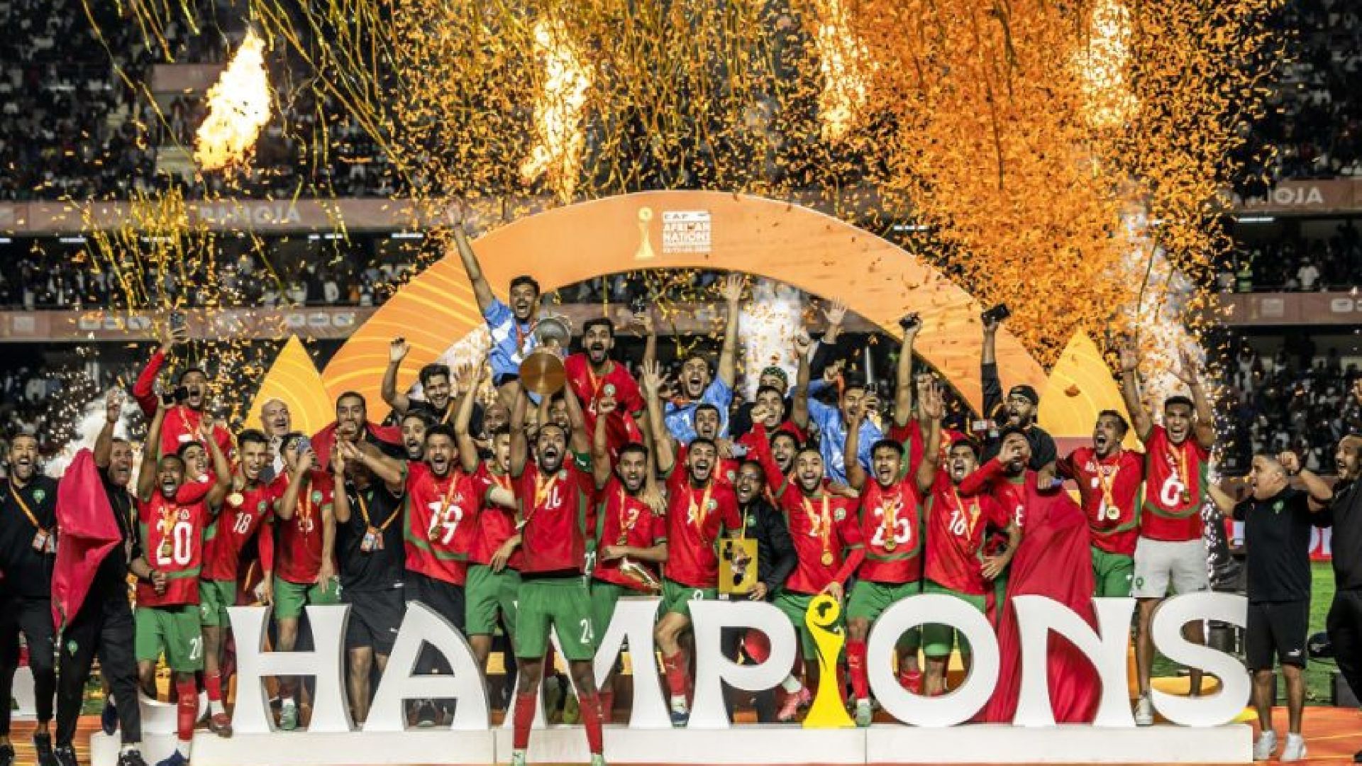 Le Maroc, recordman des titres du championnat d’Afrique des Nations