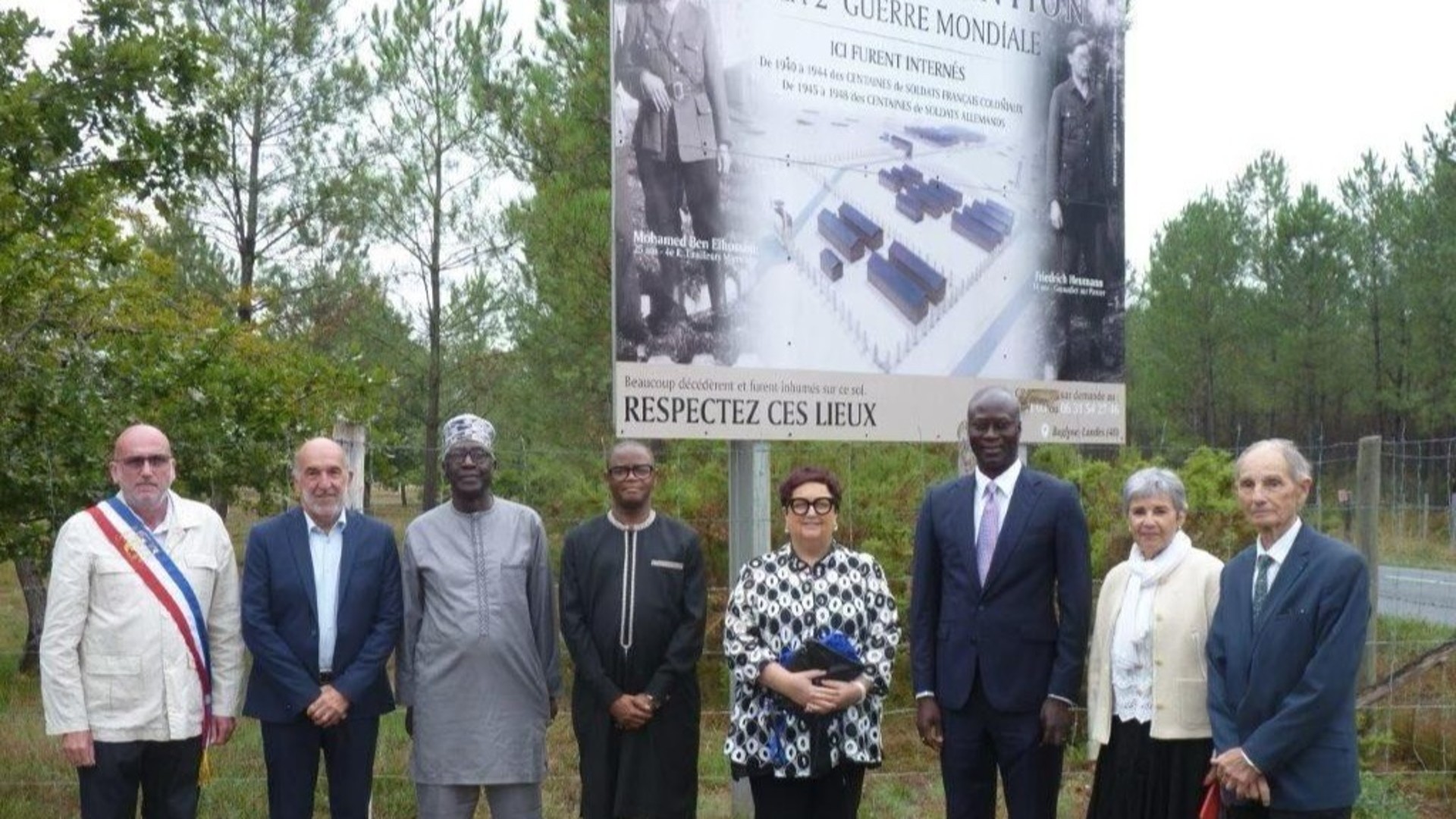 Landes, Gironde : Baye Moctar Diop sur les traces oubliées des tirailleurs sénégalais