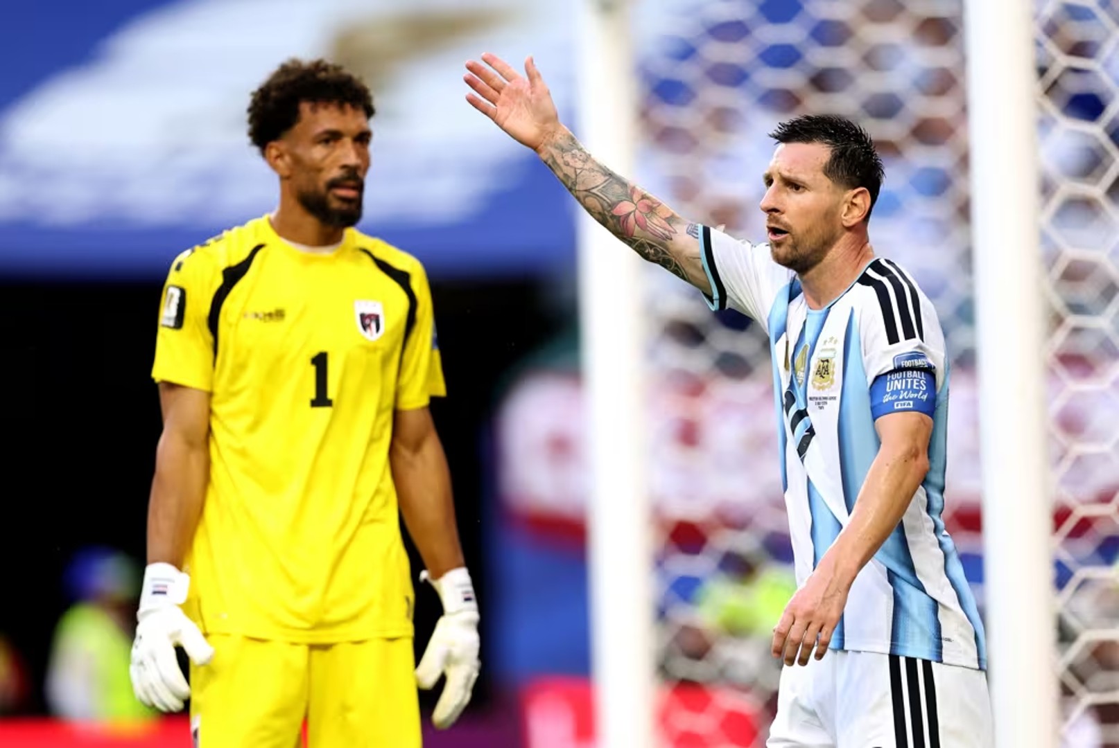 Le gardien de but du Cabo Verde Vozinha a longtemps contenu les assauts des Argentins lors du 16e de finale du Mondial à Miami. Lionel Messi et ses coéquipiers ont été contraints de disputer la prolongation. 