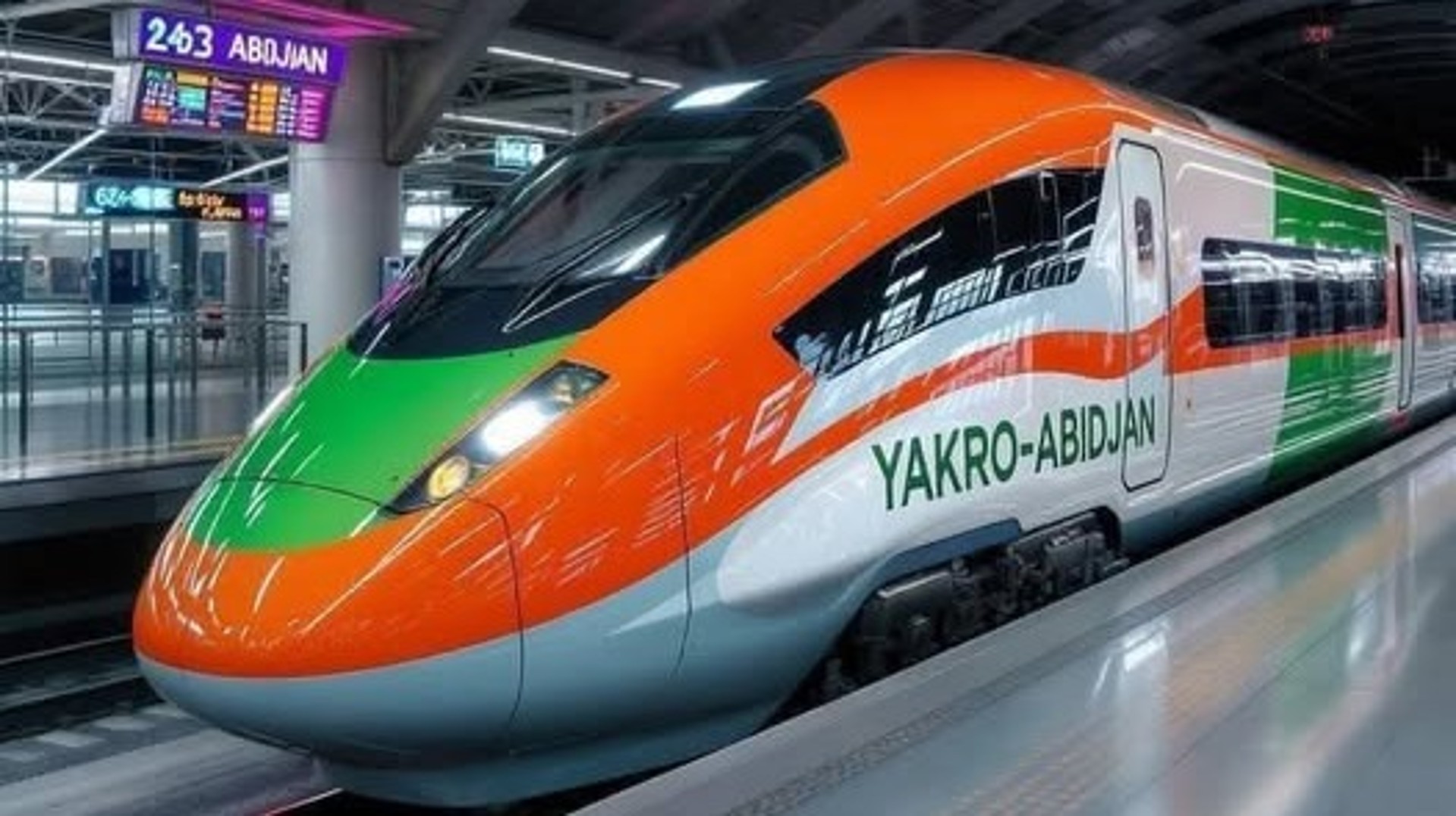 Train à grande vitesse : projet ivoirien  entre Abidjan et Ferkessédougou