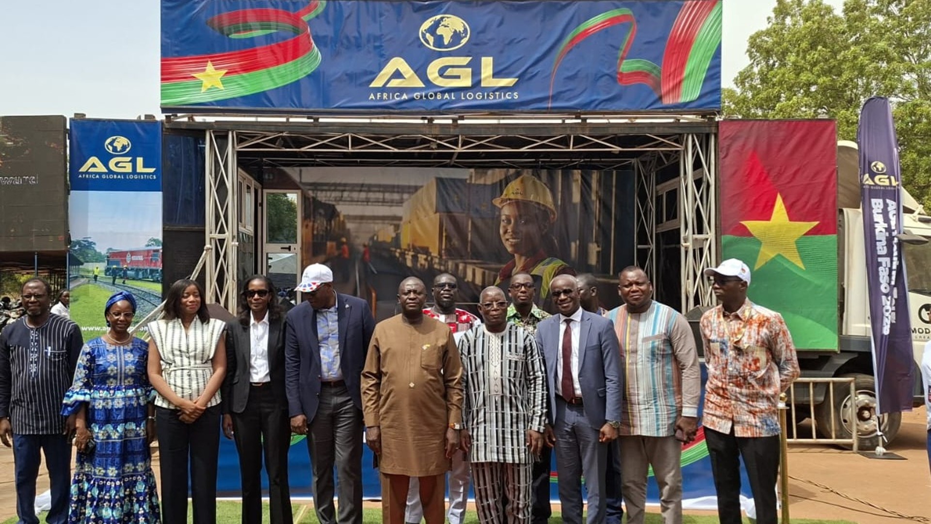 La caravane "AGL Moving Tour" arrive au Burkina Faso